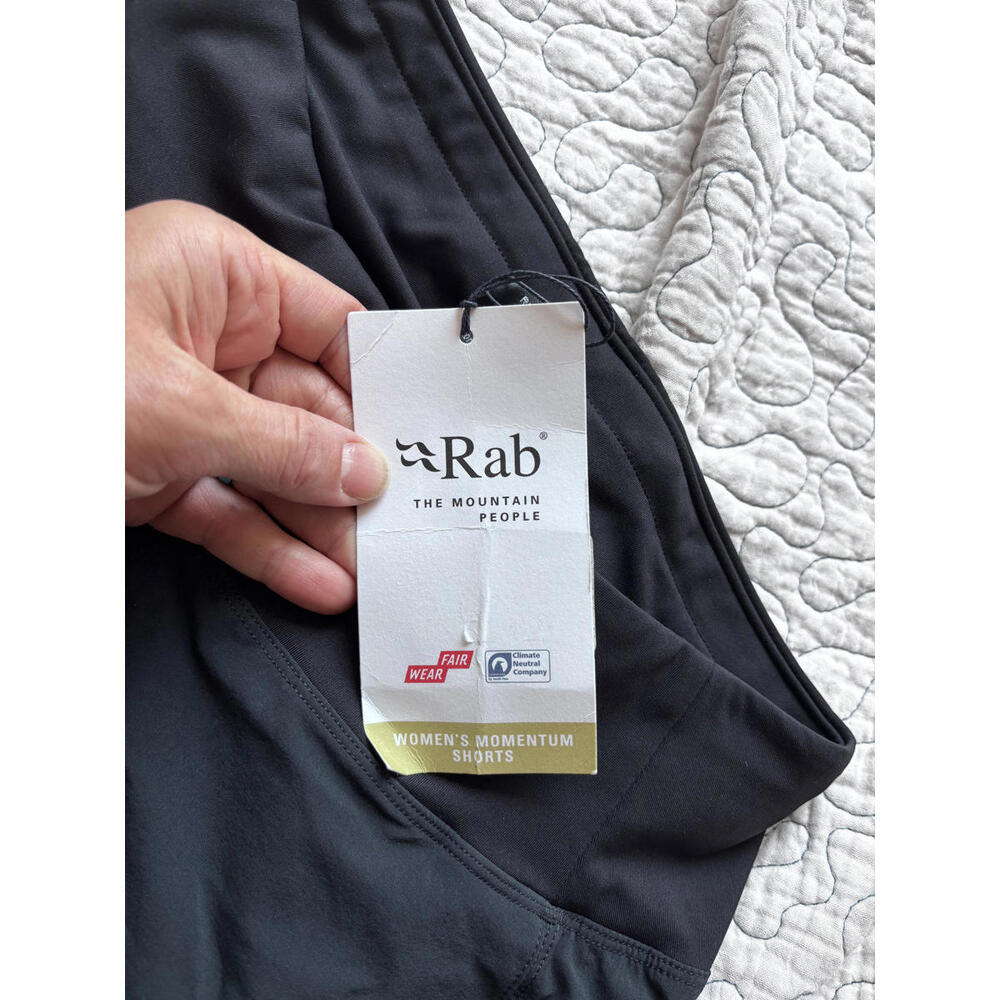 Rab womens Activewear momentum‎ Shorts size small with Pocket [COPY] - Picture 4 of 6
